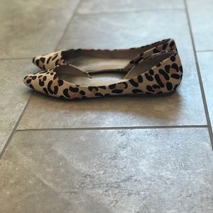 Steve Madden leopard flats
